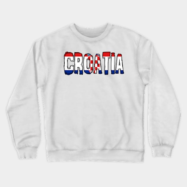 Croatia Crewneck Sweatshirt by Design5_by_Lyndsey